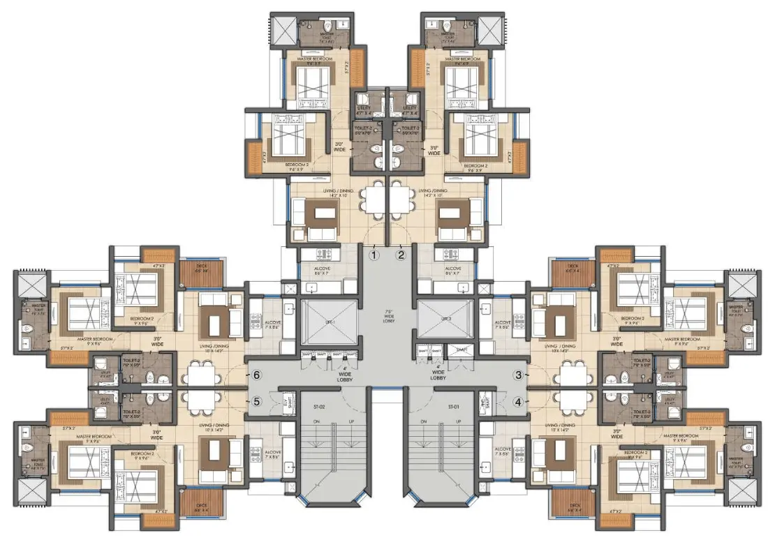 Lodha Casa Premier Floor Plan